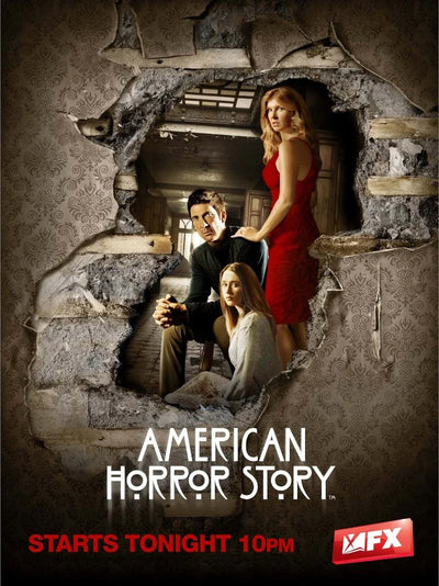 American Horror Story Poster - Official FX Horror Series Art Movie Poster | Film Wall Art Print