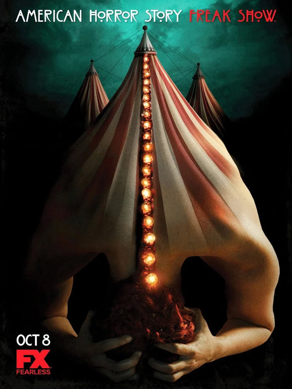 American Horror Story - Official TV Series Poster & Info Movie Poster | Film Wall Art Print