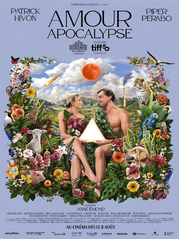 Amour Apocalypse Movie Poster - Dark Romance Film Art Movie Poster | Film Wall Art Print