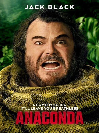 Anaconda Movie Poster - Classic 1997 Horror Thriller Movie Poster | Film Wall Art Print