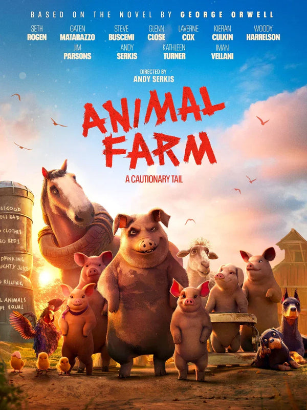 Animal Farm Movie Poster - Classic Dystopian Film Art Movie Poster | Film Wall Art Print