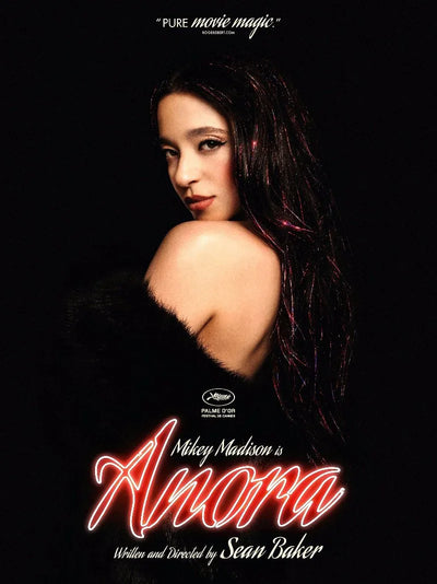 Anora Movie Poster - 2024 Film Art & Design Movie Poster | Film Wall Art Print
