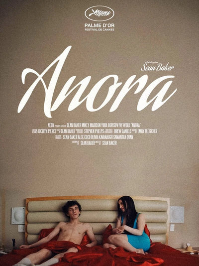 Anora Movie Poster | Palme d'Or Winner Film Art Movie Poster | Film Wall Art Print