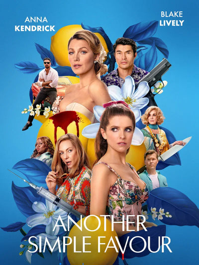 A Simple Favor Movie Poster - Anna Kendrick & Blake Lively Movie Poster | Film Wall Art Print
