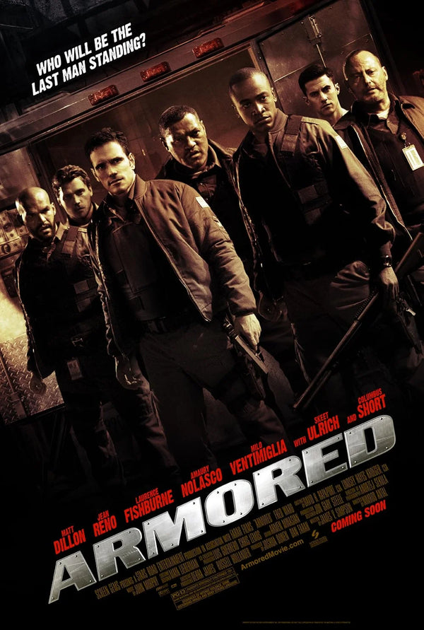 Armored (2009) - Action, Crime, Mystery Movie Poster Movie Poster | Film Wall Art Print