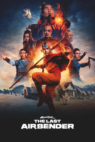Avatar: The Last Airbender (2024) Premium Wall Art – Master the Elements - TV Series Poster