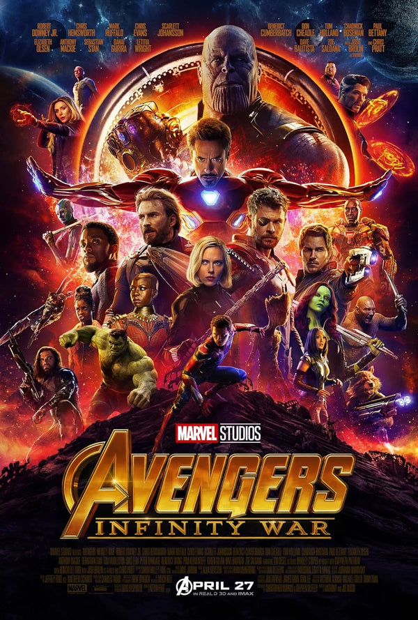 Avengers: Infinity War Movie Poster - Marvel Epic Movie Poster | Film Wall Art Print