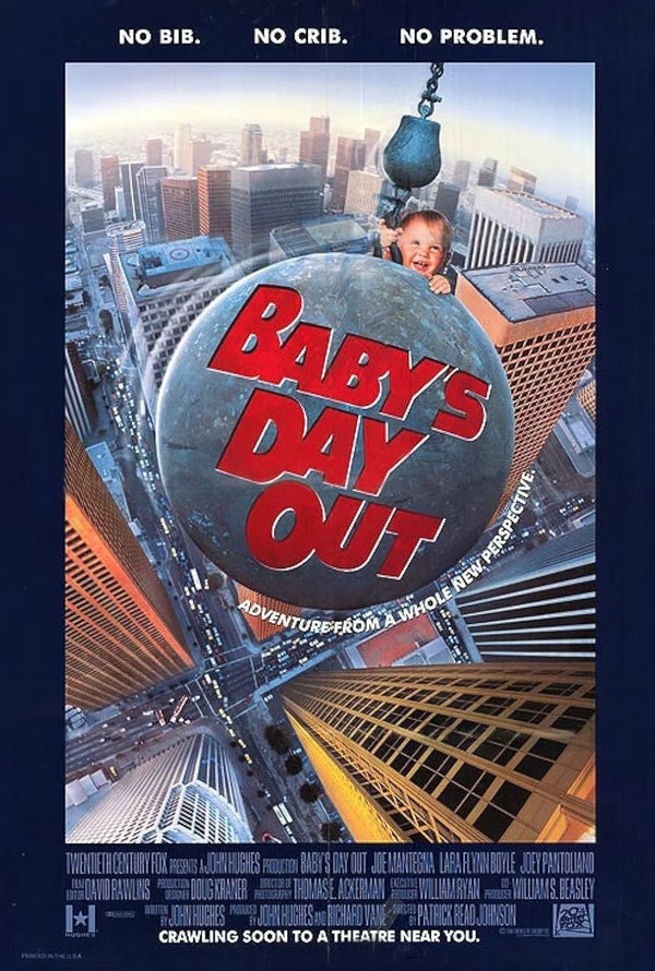 Baby's Day Out (1994) - Adventure Comedy Crime Movie Poster Movie Poster | Film Wall Art Print