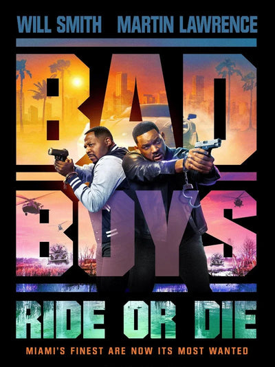 Bad Boys: Ride or Die Movie Poster - Official Artwork Movie Poster | Film Wall Art Print