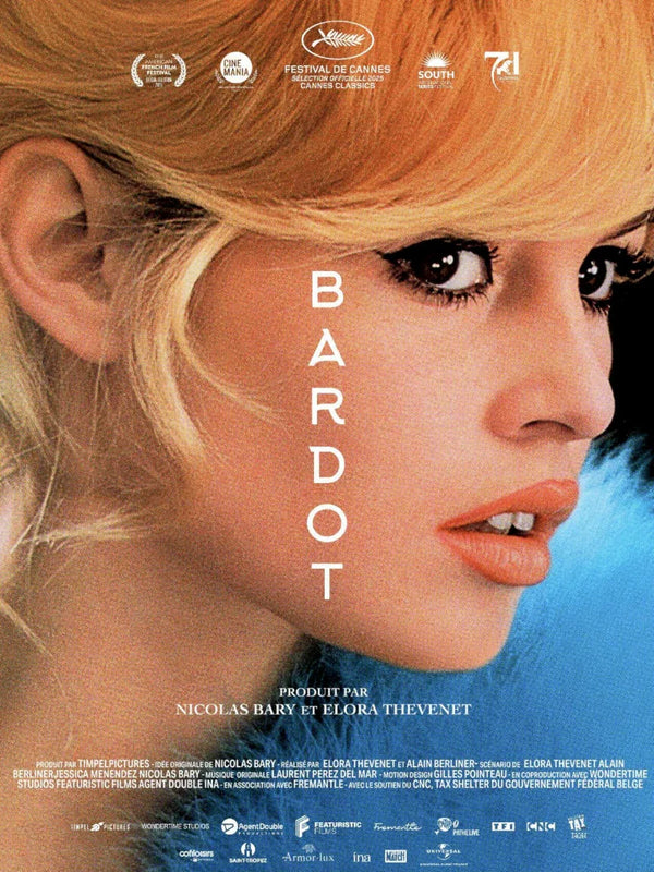 Bardot Movie Poster - Iconic Brigitte Bardot Film Art Movie Poster | Film Wall Art Print