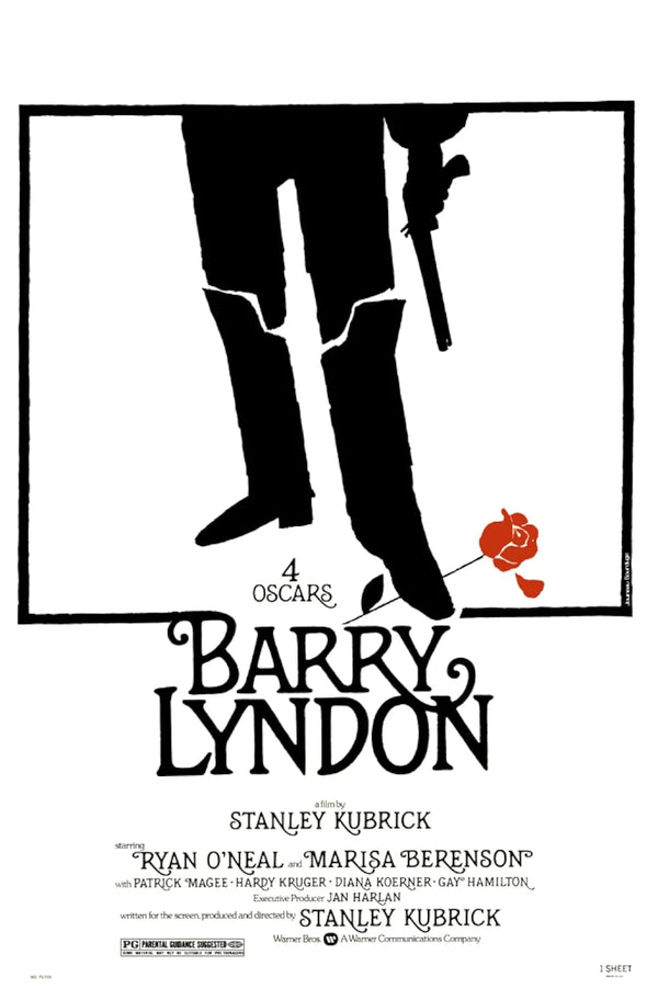 Barry Lyndon Movie Poster - Stanley Kubrick Classic Film Art Movie Poster | Film Wall Art Print