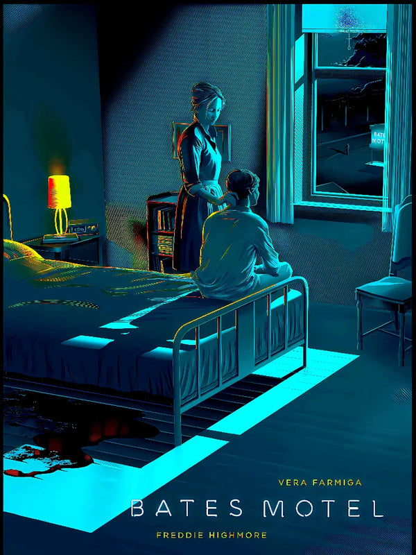 Bates Motel Cinematic Wall Art | Movie Poster Print Movie Poster | Film Wall Art Print