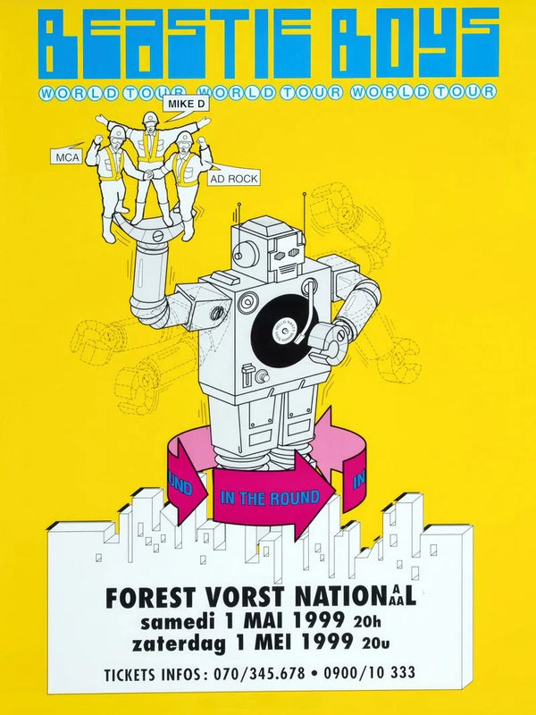 Beastie Boys Forest Vorst National Movie Poster Art Movie Poster | Film Wall Art Print