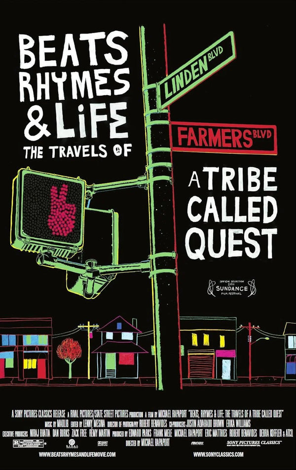Beats, Rhymes & Life: A Tribe Called Quest Documentary (2011) Movie Poster | Film Wall Art Print