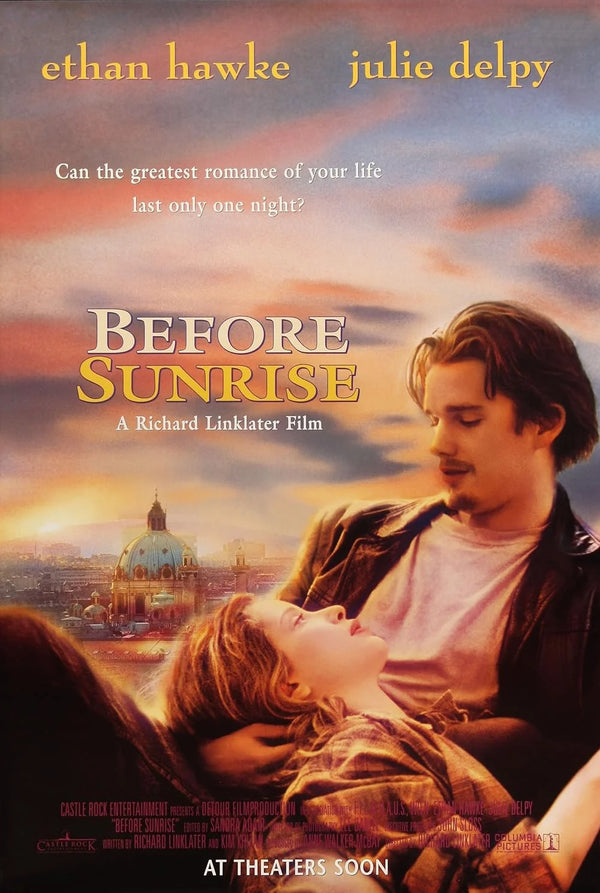 Before Sunrise Movie Poster - Romantic Drama Film Art Movie Poster | Film Wall Art Print
