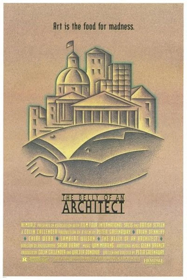 Belly of an Architect (1987) - Drama Movie Poster Movie Poster | Film Wall Art Print