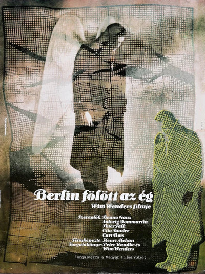 Berlin föfött az ég Movie Poster - Classic Hungarian Film Art Movie Poster | Film Wall Art Print