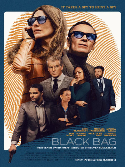 Black Bag Movie Poster - Official Film Artwork Movie Poster | Film Wall Art Print