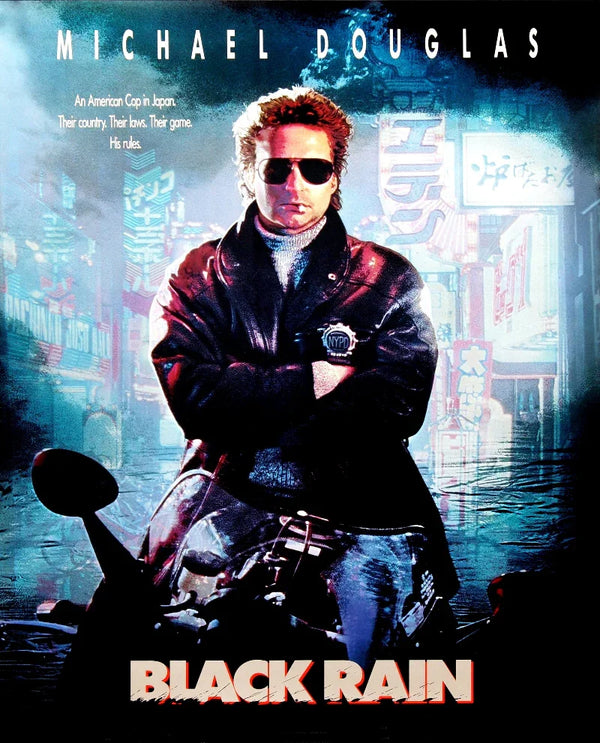 Black Rain Movie Poster - Ridley Scott Thriller Art Print Movie Poster | Film Wall Art Print