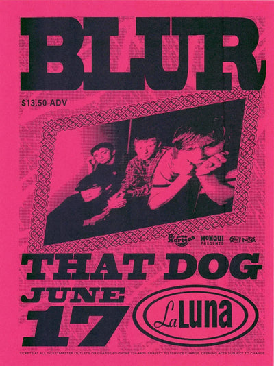 Blur That Dog June 17 La Luna Movie Poster Movie Poster | Film Wall Art Print