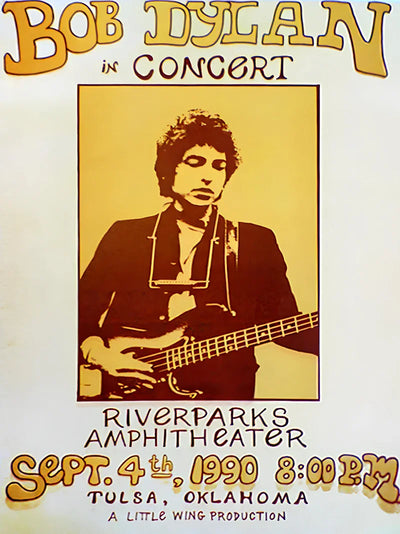 Bob Dylan in Concert at Riverpark Amphitheater Poster Movie Poster | Film Wall Art Print
