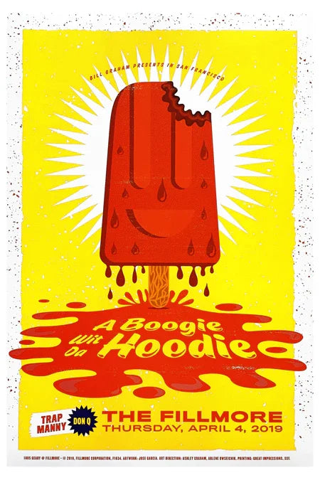 Boogie Wit a Hoodie MusicVideoObject Poster Movie Poster | Film Wall Art Print