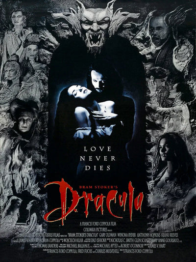 Bram Stoker's Dracula Movie Poster - Classic Horror Film Art Movie Poster | Film Wall Art Print