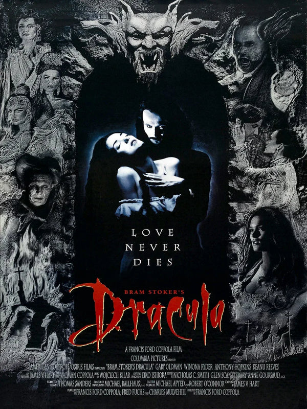 Bram Stoker's Dracula Movie Poster - Classic Horror Film Art Movie Poster | Film Wall Art Print
