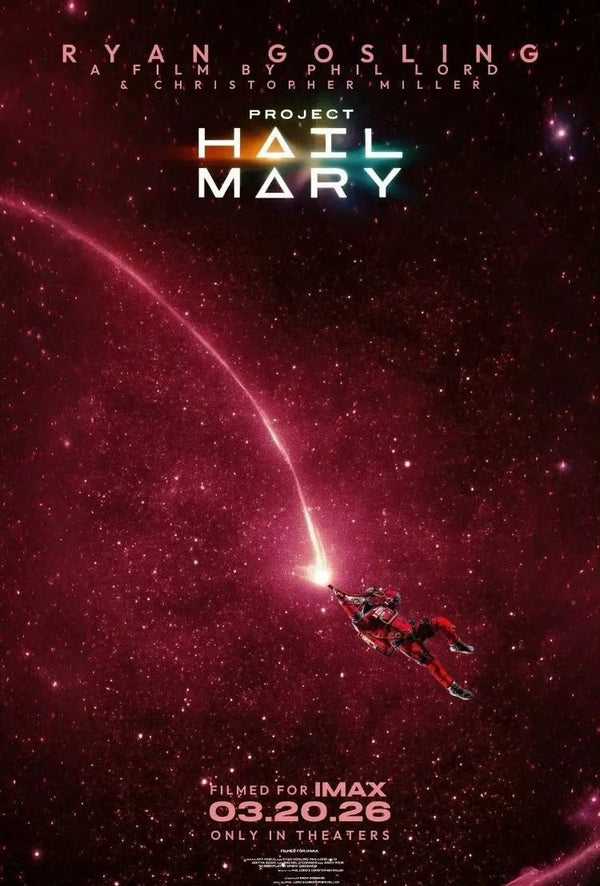 Bring Home Cosmic Adventure of Project Hail Mary (2026) - Premium Movie Poster