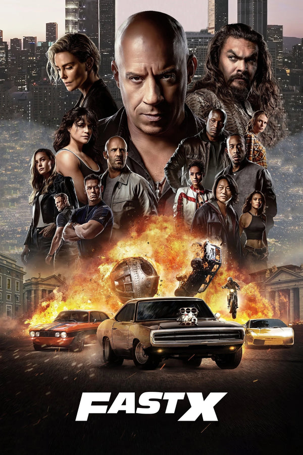 Bring Home Fast X (2023) Action Wall Art - Premium Movie Poster