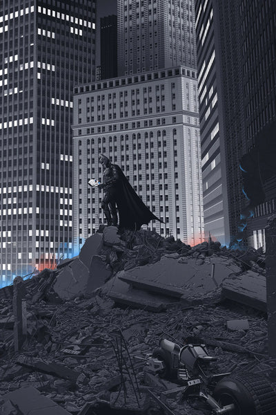 Bring Home Gotham's Grit: The Dark Knight (2008) - Premium Movie Poster