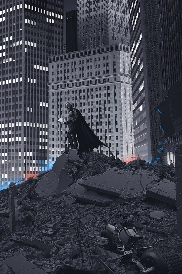 Bring Home Gotham's Grit: The Dark Knight (2008) - Premium Movie Poster