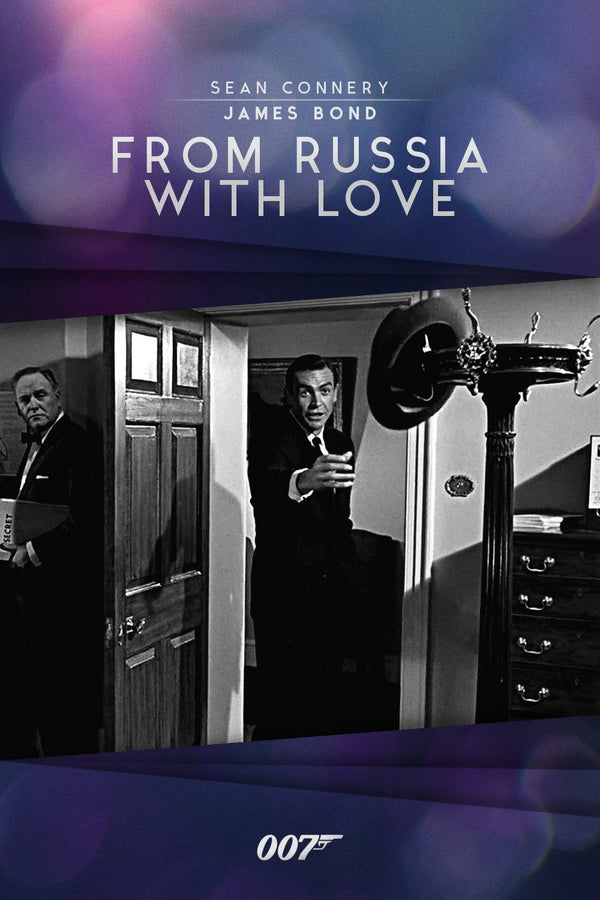 Bring Home James Bond's 'From Russia with Love (1963)' Action Poster - Premium Movie Poster