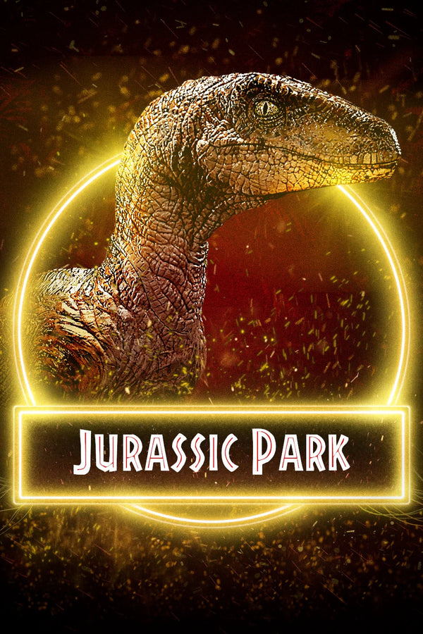 Bring Home Jurassic Park (1993) Adventure Art - Premium Movie Poster