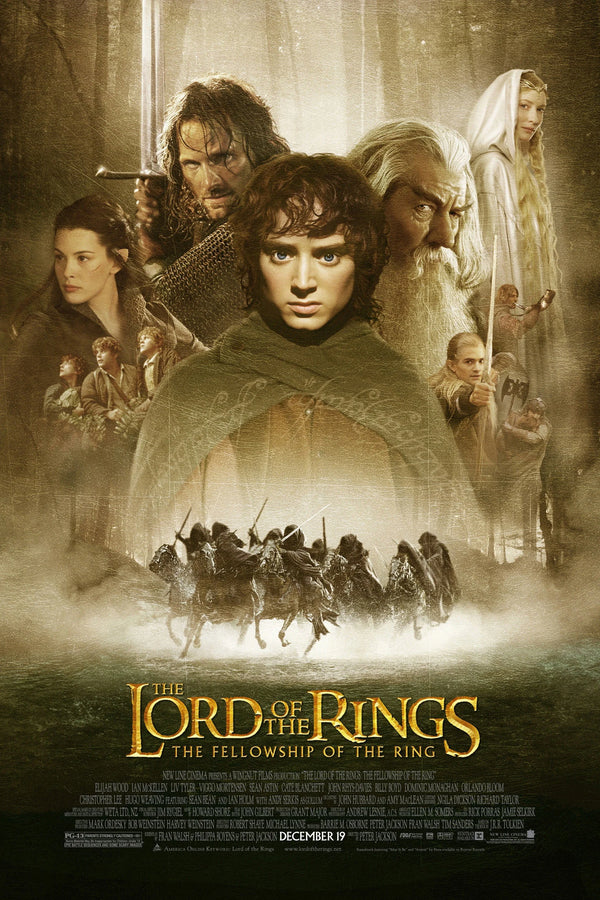 Bring Home Middle-earth: Fellowship (2001) Poster - Premium Movie Poster