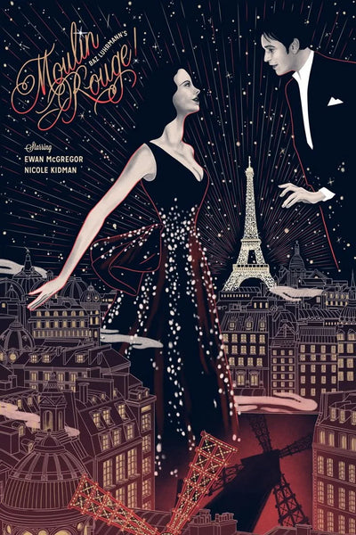 Bring Home Moulin Rouge! (2001) Vibrant Wall Art - Premium Movie Poster