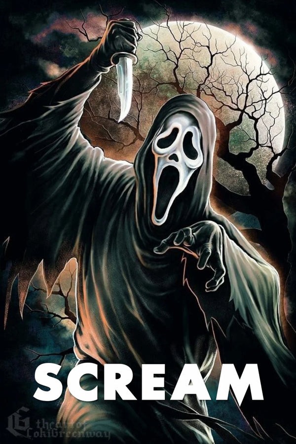 Bring Home 'Scream (1996)' Poster – Iconic Horror Art - Premium Movie Poster