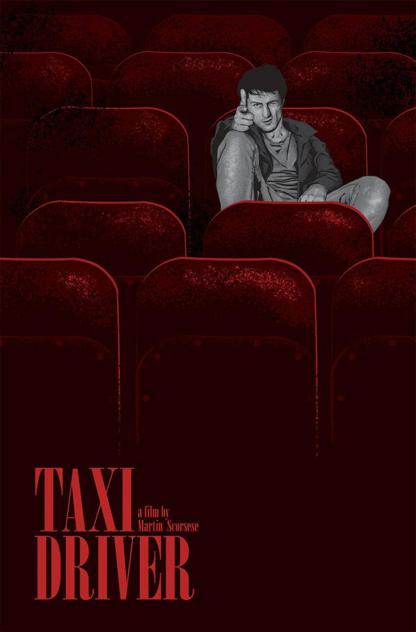 Bring Home Taxi Driver (1976) – Gritty Noir Wall Art - Premium Movie Poster