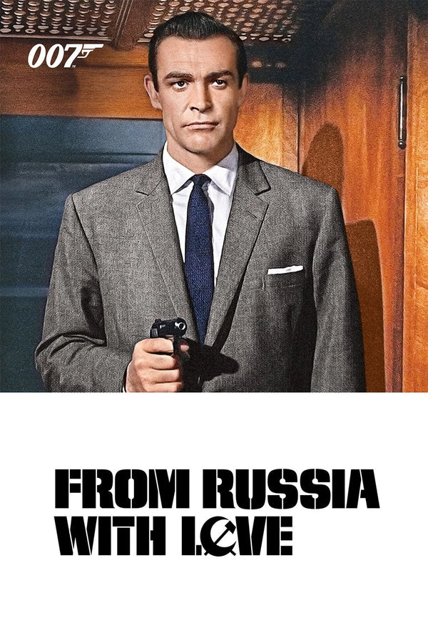 Bring Home the 1963 Classic: From Russia with Love Action Poster - Premium Movie Poster