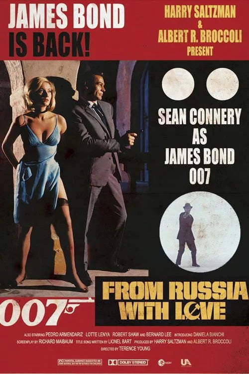 Bring Home the 1963 Classic: From Russia with Love Poster - Premium Movie Poster