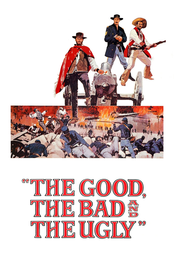 Bring Home the 1966 Western Classic: The Good, Bad, Ugly Poster - Premium Movie Poster