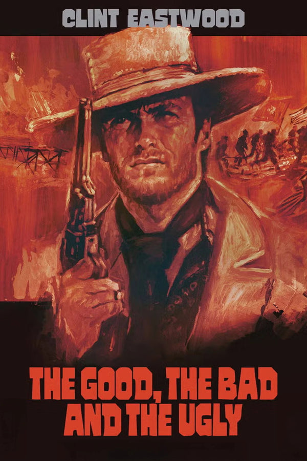 Bring Home the 1966 Western Epic: The Good, the Bad... - Premium Movie Poster