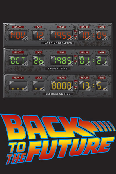 Bring Home the 1985 Back to the Future Timeless Poster - Premium Movie Poster