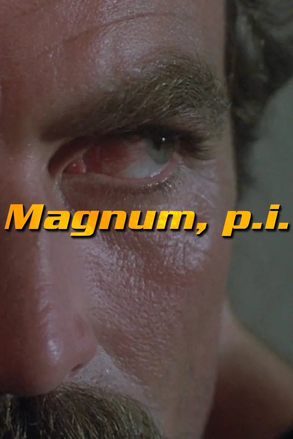 Bring Home the Action of Magnum, P.I. (1980) Wall Art - TV Series Poster