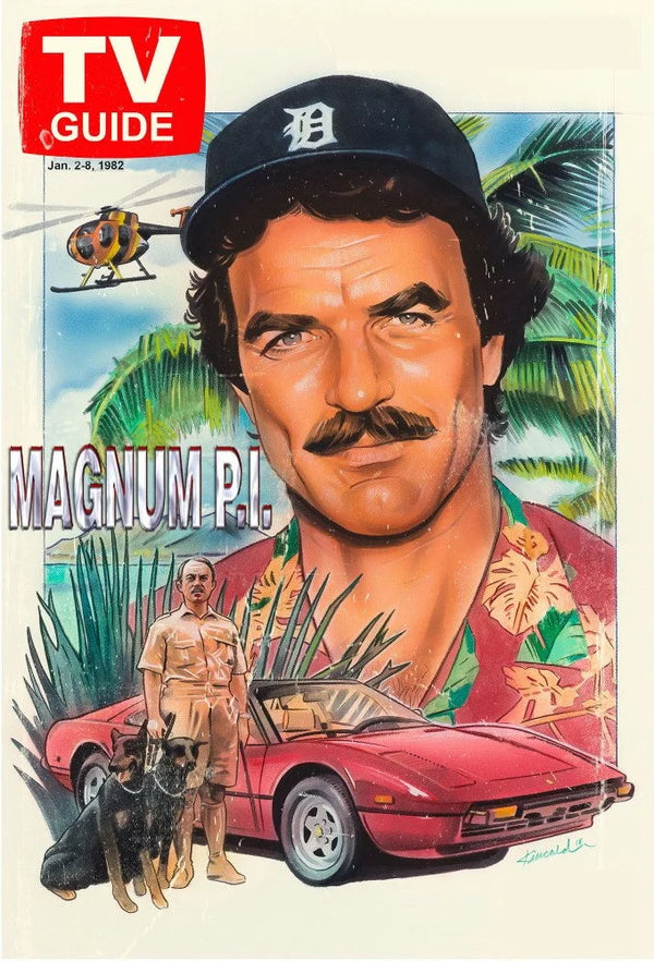 Bring Home the Adventure of Magnum, P.I. (1980) - TV Series Poster