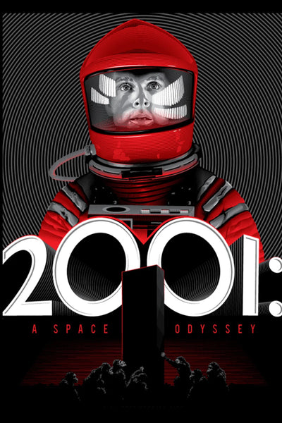 Bring Home the Cosmic Visions of 2001: A Space Odyssey (1968) - Premium Movie Poster