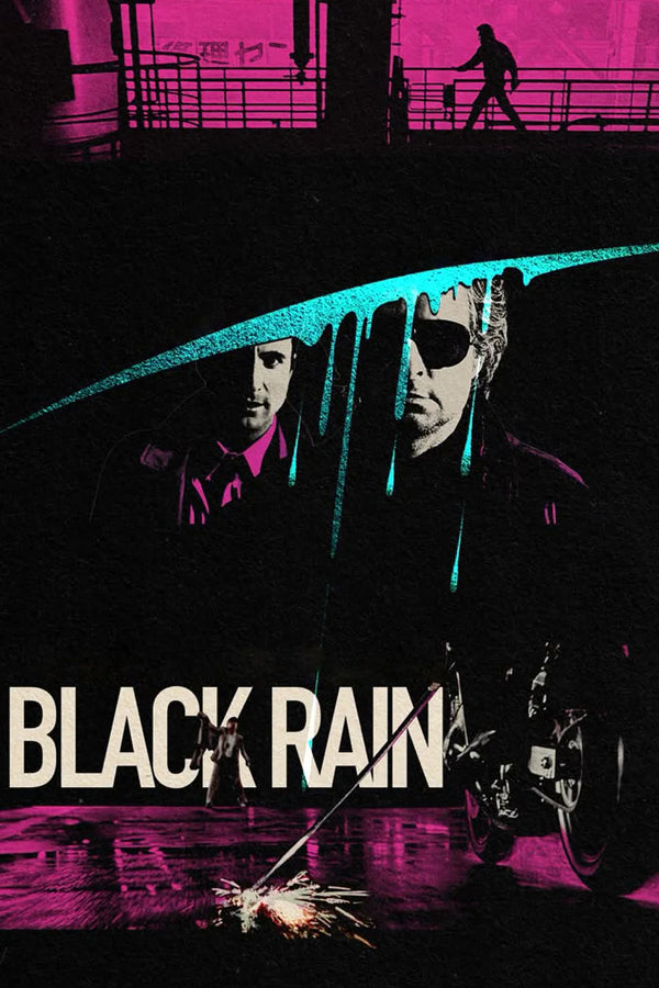 Bring Home the Drama of Black Rain (1989) Wall Art - Premium Movie Poster