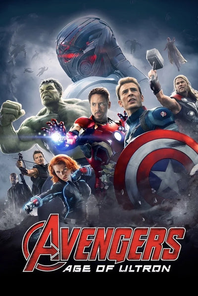 Bring Home the Epic Action of Avengers: Age of Ultron (2015) Wall Art - Premium Movie Poster