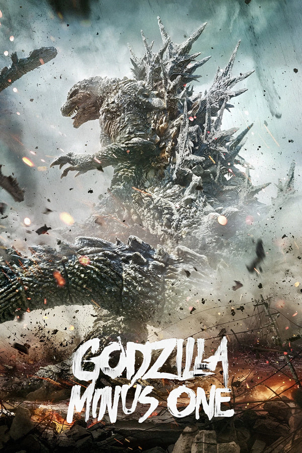 Bring Home the Epic Action of Godzilla Minus One (2023) - Premium Movie Poster