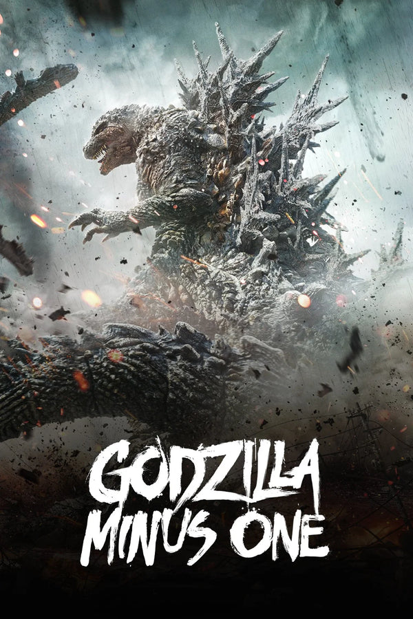 Bring Home the Epic: Godzilla Minus One (2023) Stunning Retro-Futuristic Wall Art - Premium Movie Poster